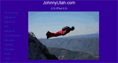 Desktop Screenshot of johnnyutah.com